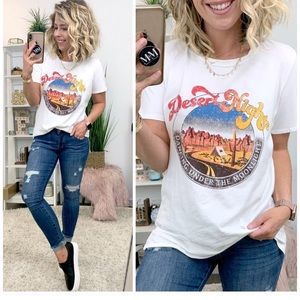 Desert Nights Graphic Top